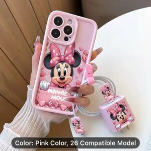 Minnie Mouse Pink Phone Case for iPhone 6 Pro